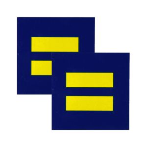 Equality Static Cling Sticker 2 Pack