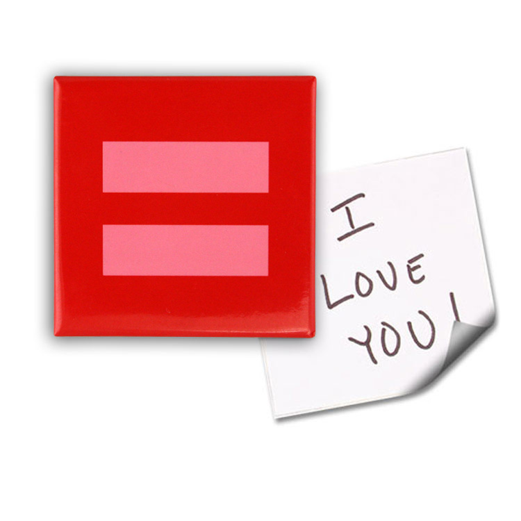 Red Equality Car Magnet HRC human rights campaign gay lgbt equality