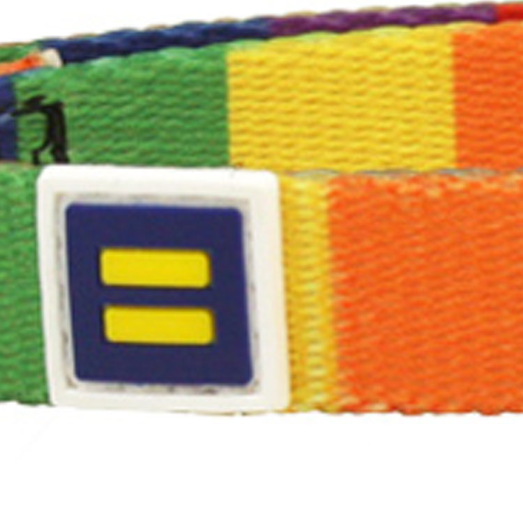 Rainbow Pride Dog Collar