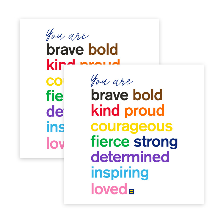 You Are Sticker 2 Pack