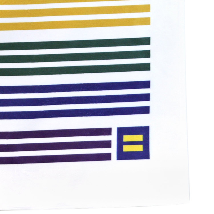 Love Rainbow Flag Beach Towel